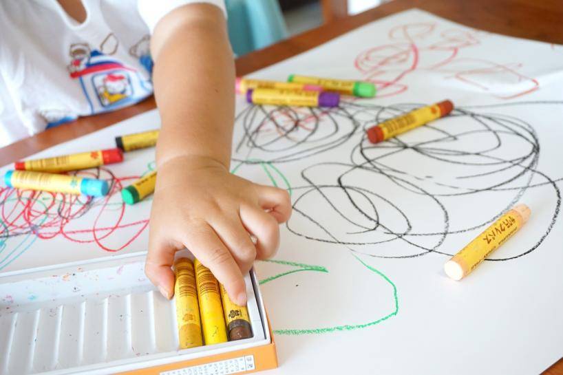 Этапы развития способности к рисованию у детей от 0 до 6 лет