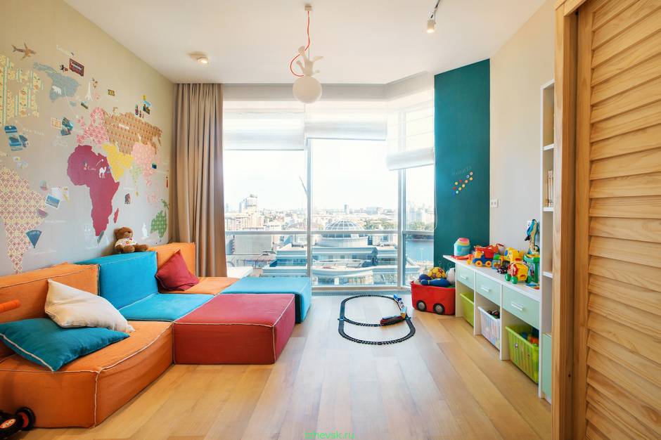 Гостиная-детская в одной комнате: лучшие идеи дизайна
