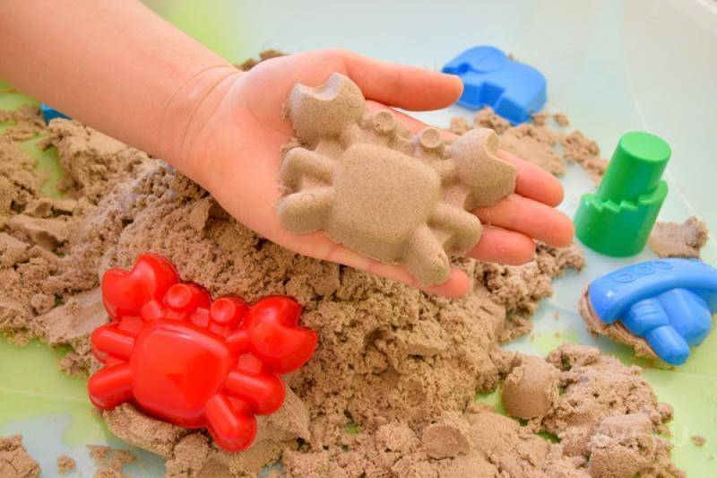Что такое кинетический песок?