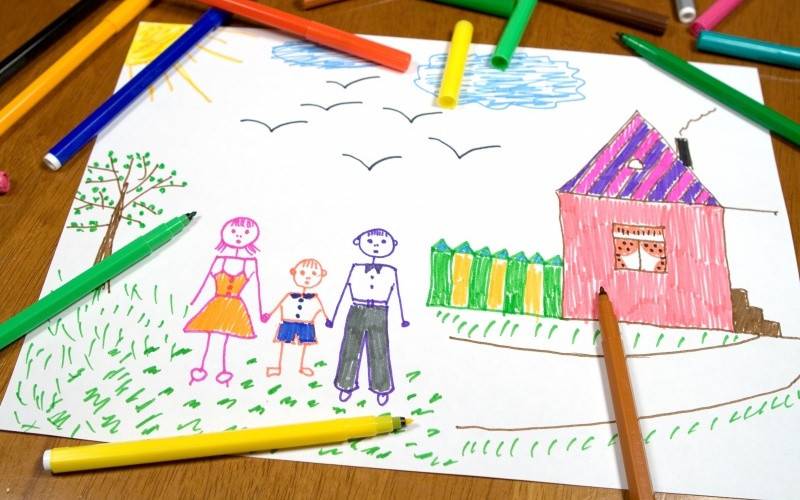 Как выявить психологические проблемы ребенка через рисунки