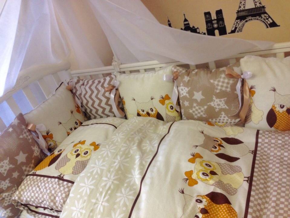Как сделать детскую кроватку уютной для новорожденного