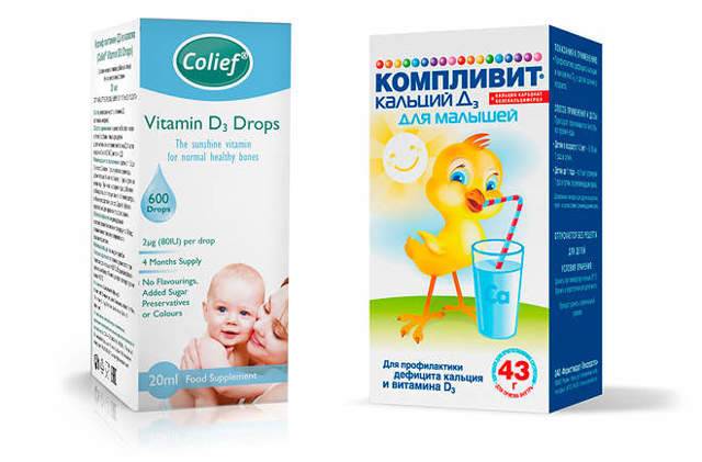 Витамины для детей от года до 2 лет
