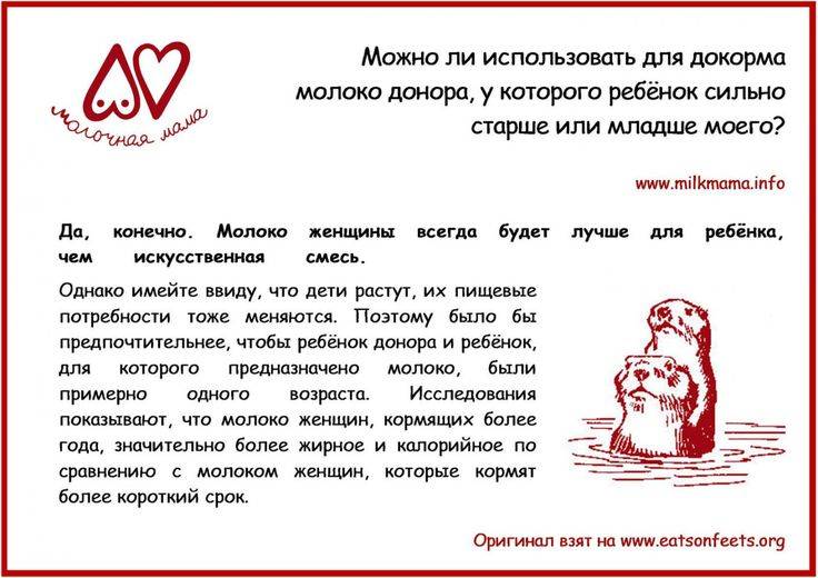 Донорство молока - вики