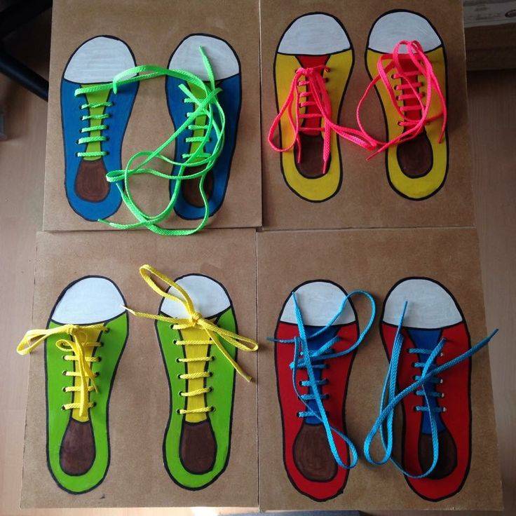 Как научить ребенка завязывать шнурки быстро и просто: видео инструкция