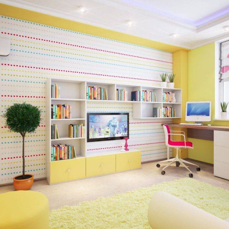 Дизайн детской комнаты для школьника (44 фото в интерьере)
