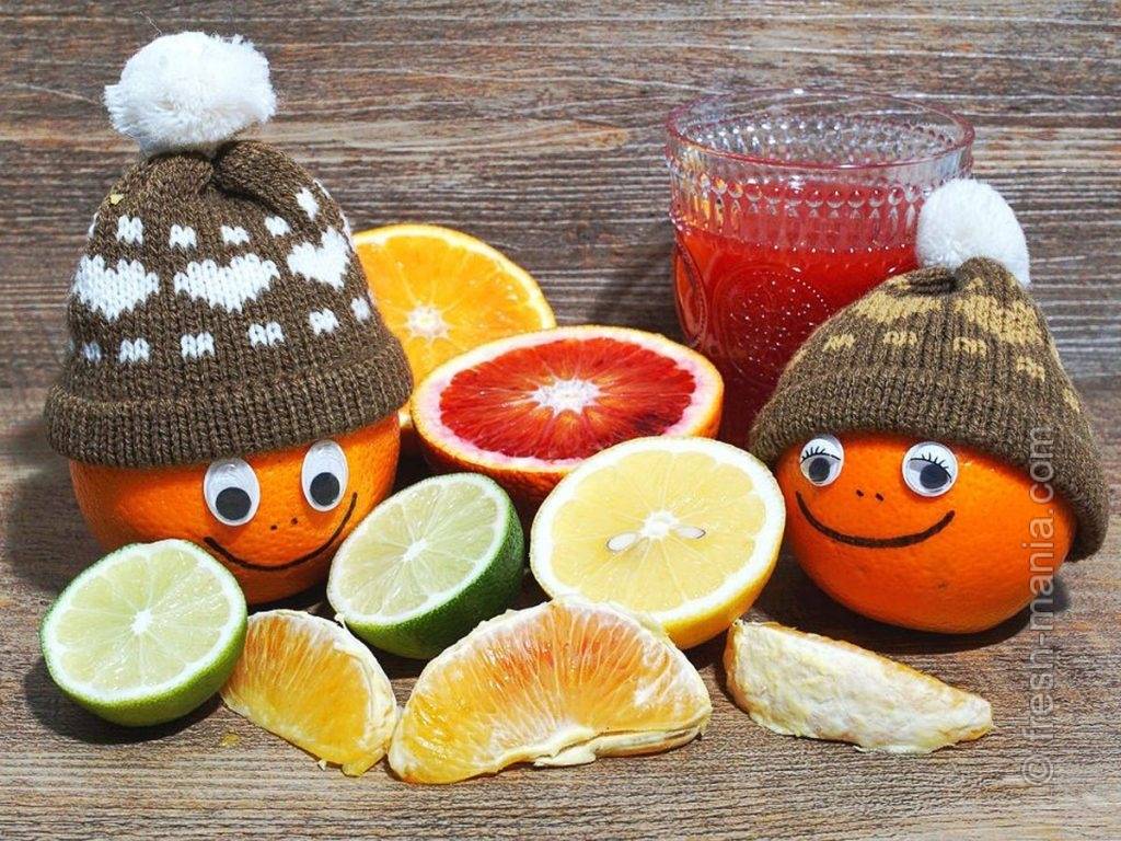 Необходимые фрукты и овощи для ребенка зимой