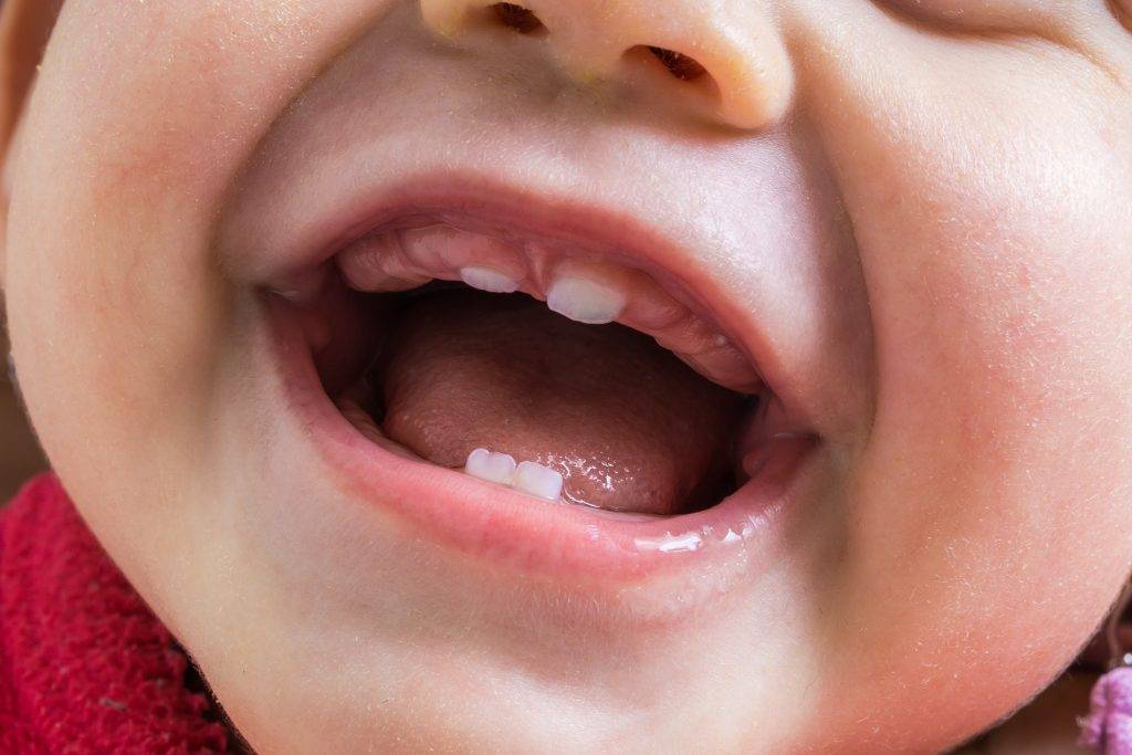 Когда у детей режутся первые зубы