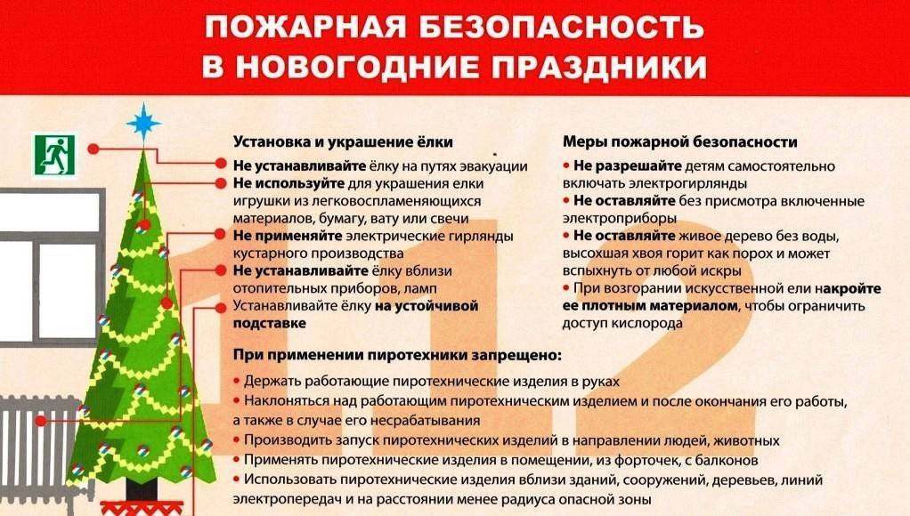 Безопасность детей в новогодние каникулы — детский сад №5