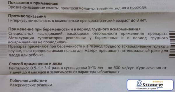Метилурацил - инструкция по применению, описание, отзывы пациентов и врачей, аналоги