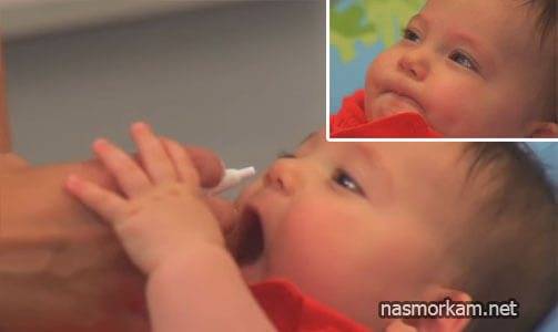 Как правильно капать капли в нос ребенку?