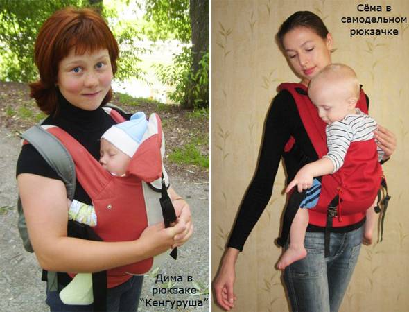 Рюкзак-кенгуру для новорожденных: со скольки месяцев покупать переноску