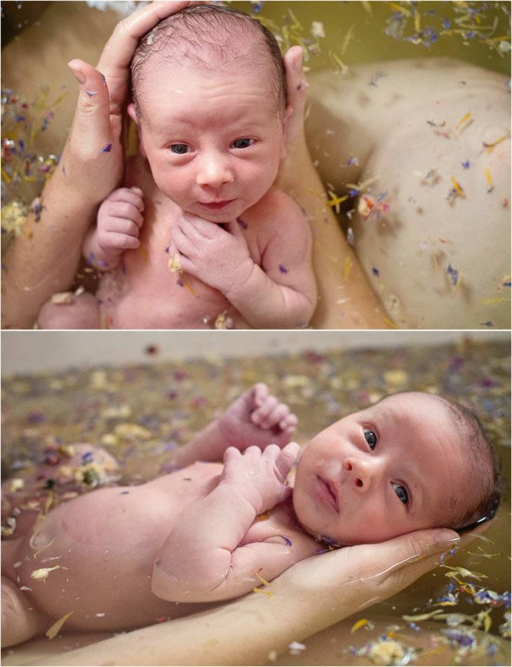 Готовим полезную ванну малышу: череда для купания новорожденного