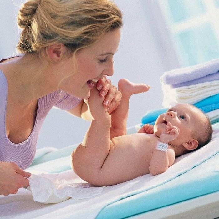 Уход за новорожденным ребенком