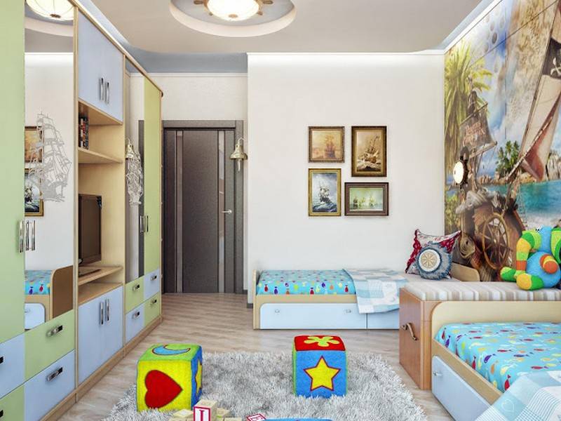 Детская комната для мальчика (50 реальных фото) - лучшие интерьеры