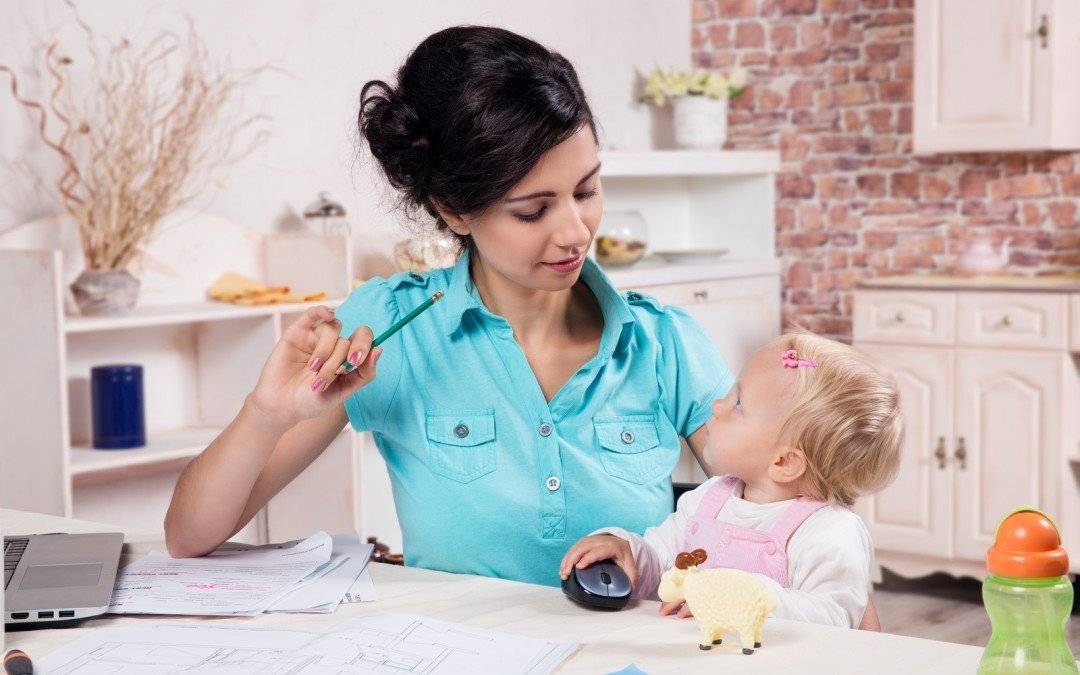 Работа на дому для молодой мамы в декрете без обмана
