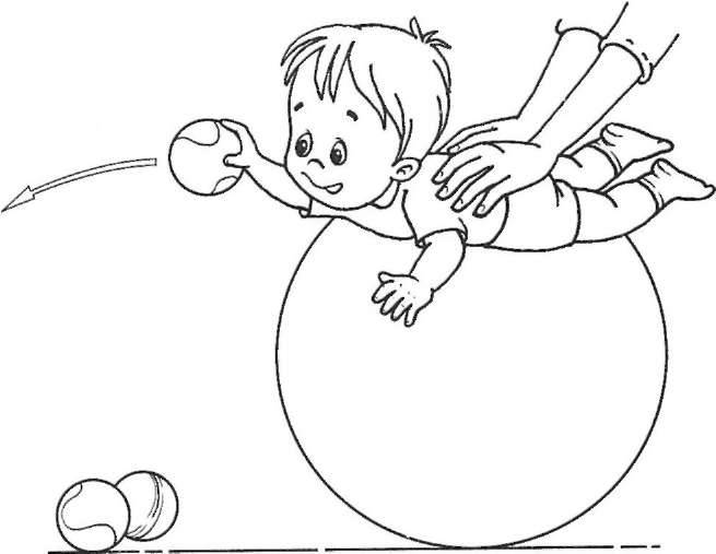 5 развивающих игр с мячом для самых маленьких - новорожденный. ребенок до года
