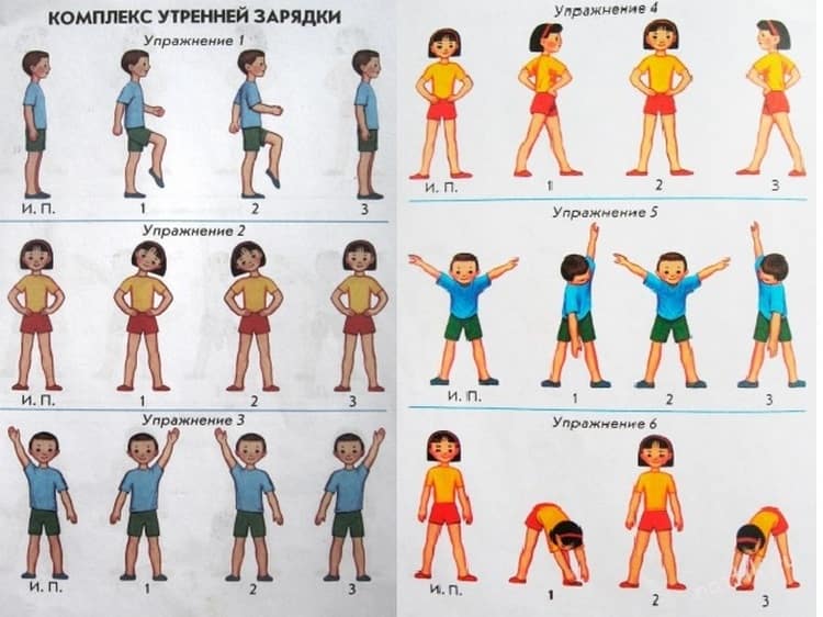 Веселая зарядка для детей под музыку с движениями и словами. видео