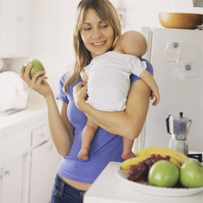 Питание кормящих мам: как бороться с лишним весом?