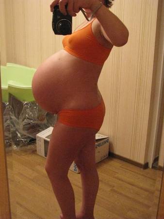 Опустился живот при беременности