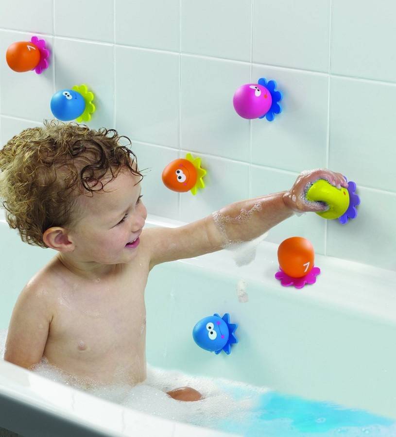 Игры в ванной для детей 2-3-4 лет