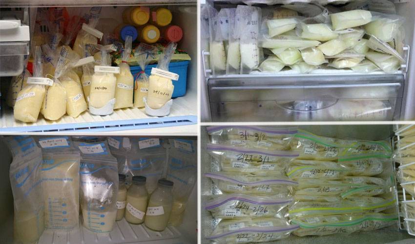 Как правильно заморозить грудное молоко в контейнерах в домашних условиях